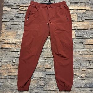 Lululemon License To Train Joggers Pants Mens Large in Date Brown Gym Run Active